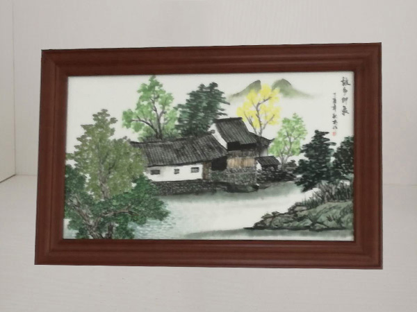 瓷板画