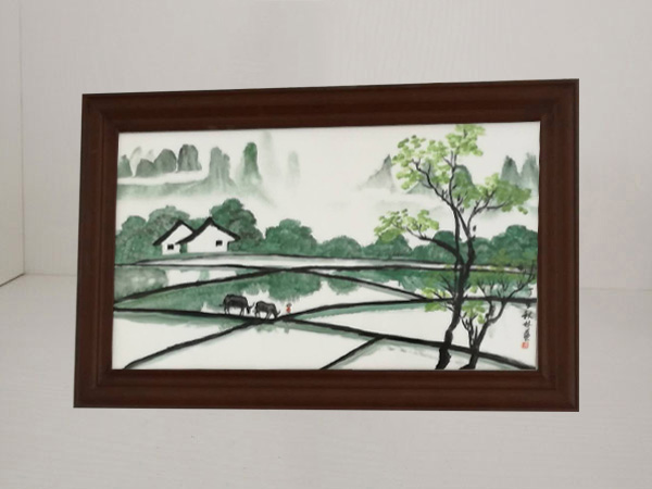 瓷板画